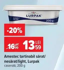 Carrefour Lurpak amestec tartinabil Ofertă