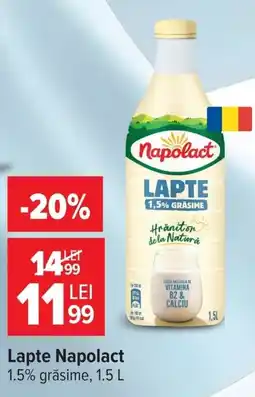 Carrefour Lapte Napolact Ofertă
