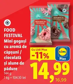Lidl Lidl mini gogoși cu aromă de căpșuni / ciocolată și alune de pădure Ofertă