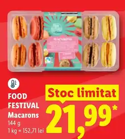 Lidl Food Festival Macarons Ofertă