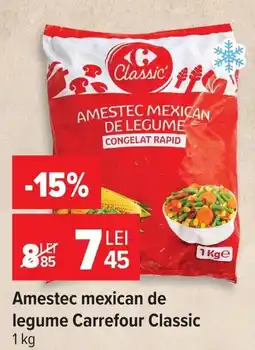 Carrefour Carrefour Classic amestec mexican de legume Ofertă