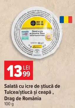 Carrefour Salată cu icre de știucă de Tulcea Ofertă