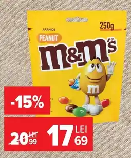 Carrefour m&ms peanut Ofertă