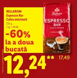 Lidl Bellarom espresso bar cafea măcinată Ofertă