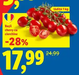 Lidl Roșii cherry cu ciorchine Ofertă