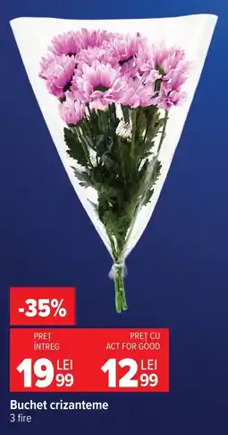 Carrefour Market Buchet crizanteme Ofertă