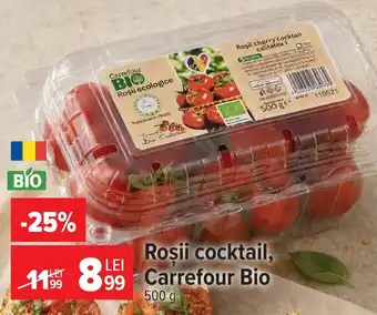Carrefour Bio Roșii cocktail