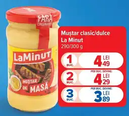 Carrefour LaMinut muștar de masă Ofertă