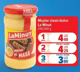 LaMinut muștar de masă