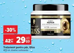 Carrefour Gliss tratament pentru par Ofertă