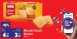 Carrefour Biscuiți Classic Roshen Ofertă