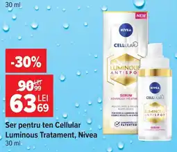 Carrefour Nivea ser pentru ten cellular luminous tratament Ofertă