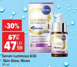 Carrefour Nivea serum luminous 630 skin glow Ofertă