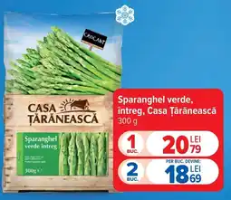 Carrefour Casa Țărănească sparanghel verde întreg Ofertă