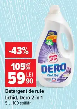 Carrefour Dero detergent de rufe lichid Ofertă