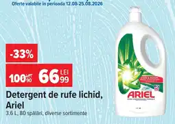 Carrefour Detergent de rufe lichid Ariel Ofertă