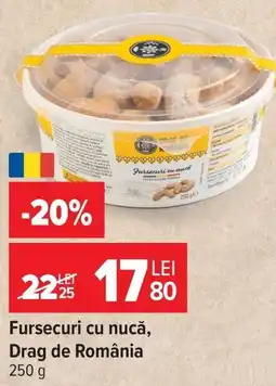 Carrefour Drag de România Fursecuri cu nucă Ofertă