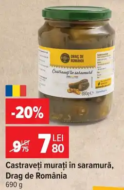Carrefour Drag de românia castraveți murați în saramură Ofertă