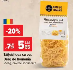 Carrefour Drag de România tăiței/fidee cu ou Ofertă