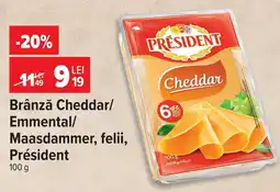 Carrefour Président brânză Ofertă