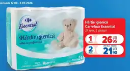 Carrefour Carrefour Essential hârtie igienică Ofertă
