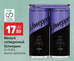 Carrefour Schweppes băutură carbogazoasă Ofertă