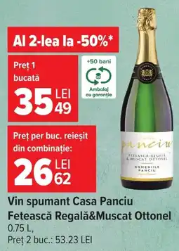 Carrefour Casa Panciu vin spumant Ofertă