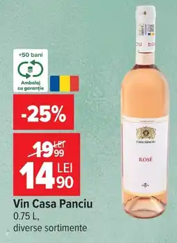 Carrefour Vin Casa Panciu Ofertă