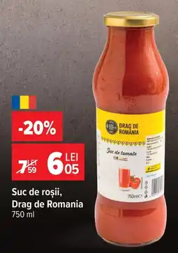 Carrefour Market Drag de Romania suc de roșii Ofertă