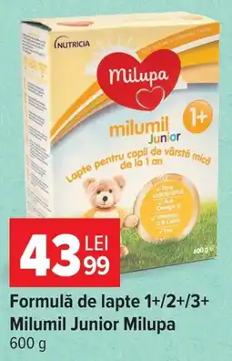 Carrefour Milupa milumil junior Ofertă