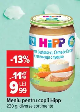 Carrefour Meniu pentru copii Hipp Ofertă