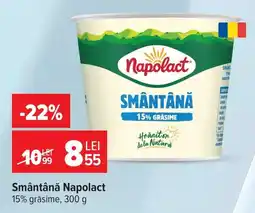 Carrefour Market Smântână Napolact Ofertă