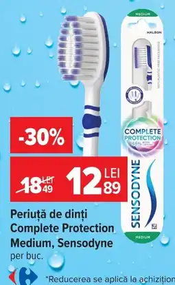 Carrefour Sensodyne periua de dinti Complete Protection Medium Ofertă