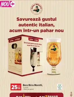 Carrefour Birra Moretti bere Ofertă