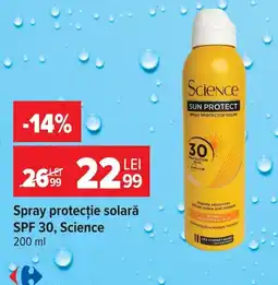 Carrefour Science spray protectie solara Ofertă