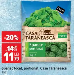 Carrefour Casa Țărănească spanac Ofertă