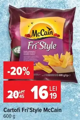 Carrefour McCain Cartofi Fri' Style Ofertă