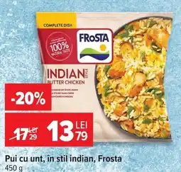 Carrefour Frosta pui cu unt în stil indian Ofertă