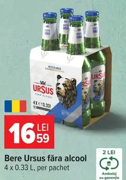 Carrefour Market Bere Ursus fără alcool Ofertă