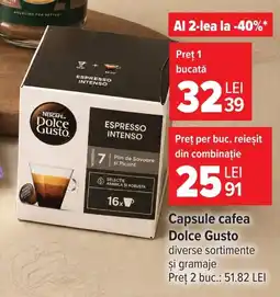 Carrefour Market Capsule cafea Dolce Gusto Ofertă