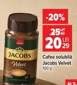 Carrefour Market Jacobs Velvet cafea solubila Ofertă
