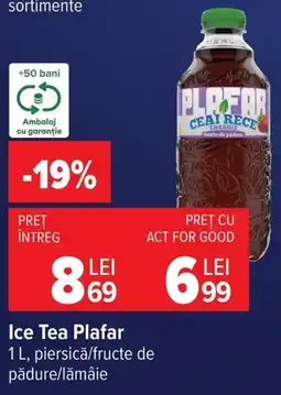 Carrefour Ice Tea Plafar Ofertă
