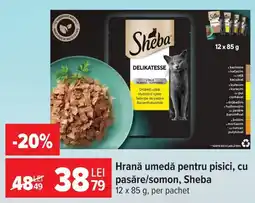 Carrefour Sheba hrană umedă pentru pisici Ofertă