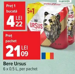 Carrefour Bere Ursus Ofertă