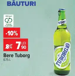 Carrefour Bere Tuborg Ofertă