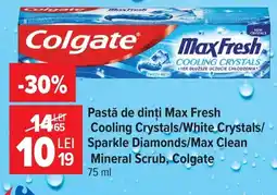 Carrefour Colgate pastă de dinți max fresh Ofertă