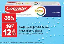 Carrefour Colgate pastă de dinți Ofertă