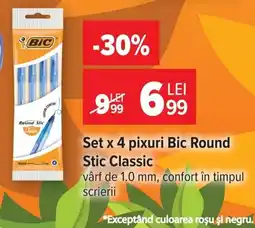 Carrefour Market Bic Round Stic Classic Ofertă