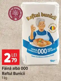 Carrefour Market Raftul Bunicii Făină albă 000 Ofertă