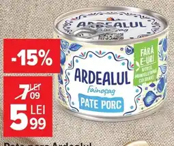 Carrefour Market Ardealul pate porc Ofertă